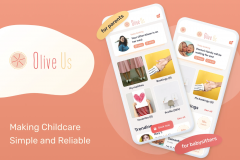 OliveUs - baby sitting app